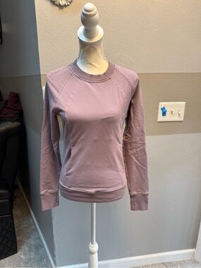 lululemon athletica Dusty Lavender Crew Pullover
